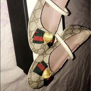 Big Girls Gucci Ballet Flats